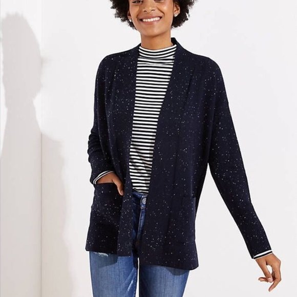 LOFT | Sweaters | Loft Speckled Open 